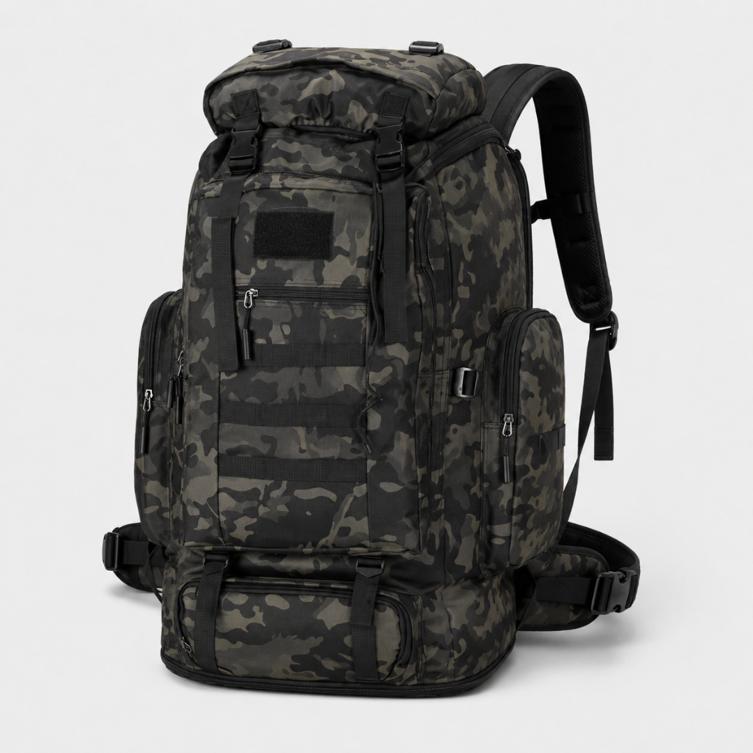 Large Capacity Tactical Mountaineering Backpack - 80L/100L Outdoor Climbing Bag