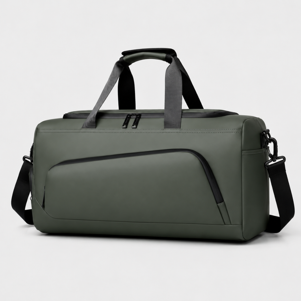 Sports Gym Bag - Large Capacity Duffel Bag with Shoe Storage