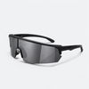 Unisex Rimless Mirror Shield Sports Sunglasses – UV400 Anti-Glare Outdoor Cycling & Driving Shades