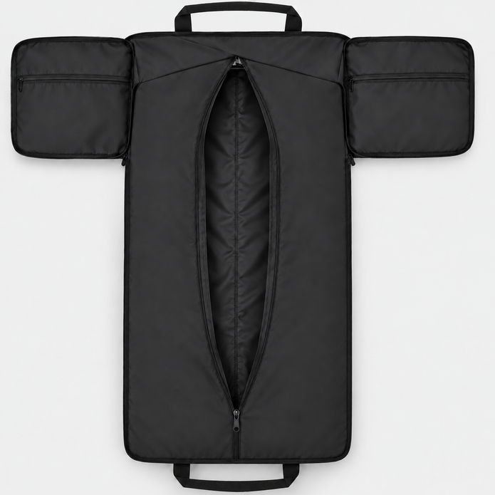 36L Convertible Travel Garment Bag with Shoulder Strap
