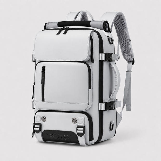 Vacuum Compression Backpack - Space-Saving Design for Travel & Commuting
