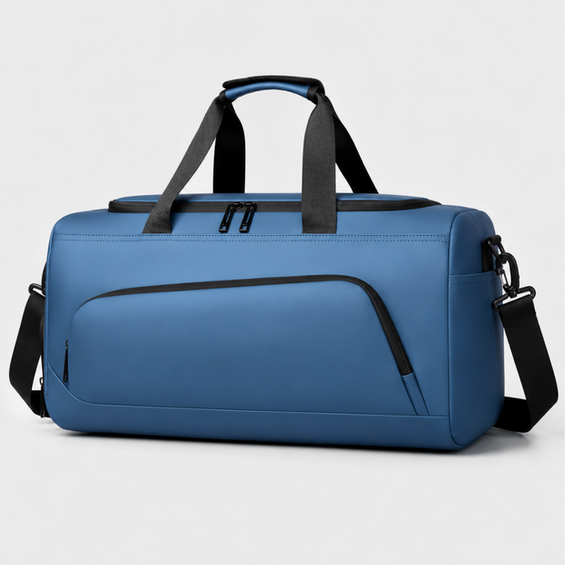 Sports Gym Bag - Large Capacity Duffel Bag with Shoe Storage