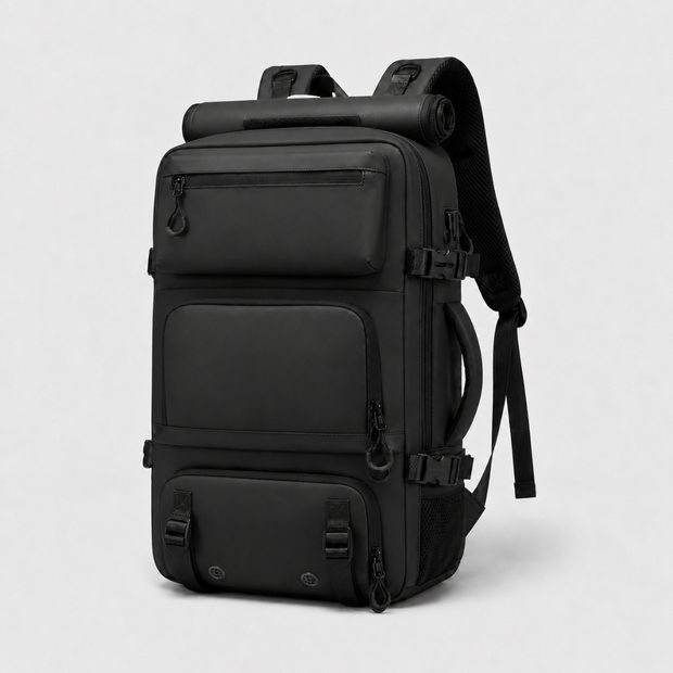 Water-Resistant Multi-Compartment Commuter Backpack - Organized Daily Carry