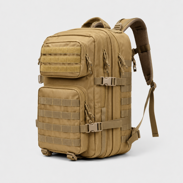 45L Tactical Backpack - Molle Assault Pack for Hiking & Camping