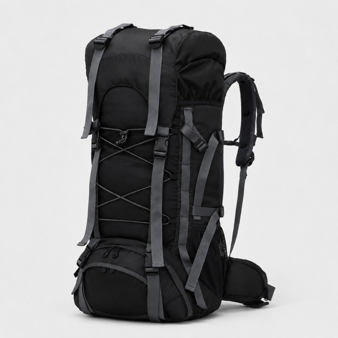 Large Capacity Trekking Backpack - 90L Durable Outdoor Hiking Pack