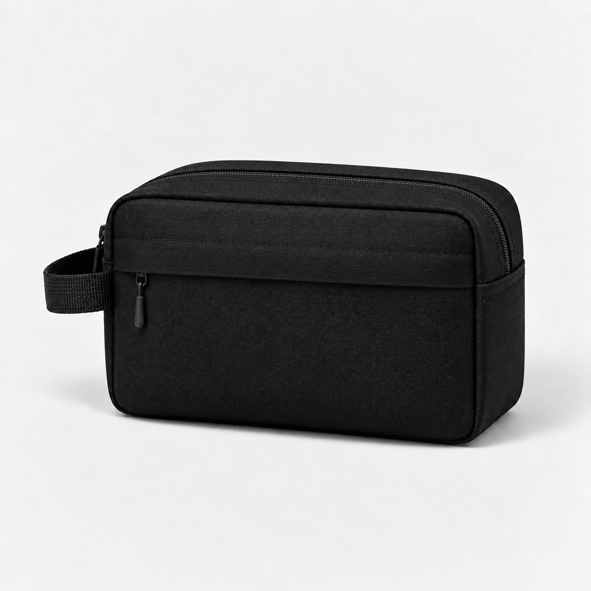 Compact Water-Resistant Toiletry Bag with Front Pocket