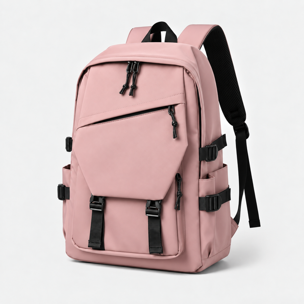 Large Capacity 15.6" Laptop Backpack with USB Charging Port & Anti-Theft Hidden Pockets