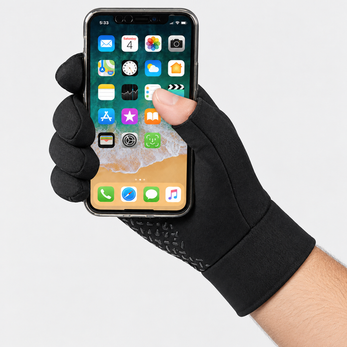Water-Repellent Thermal Winter Gloves – Non-Slip Touchscreen Outdoor Sports Gloves