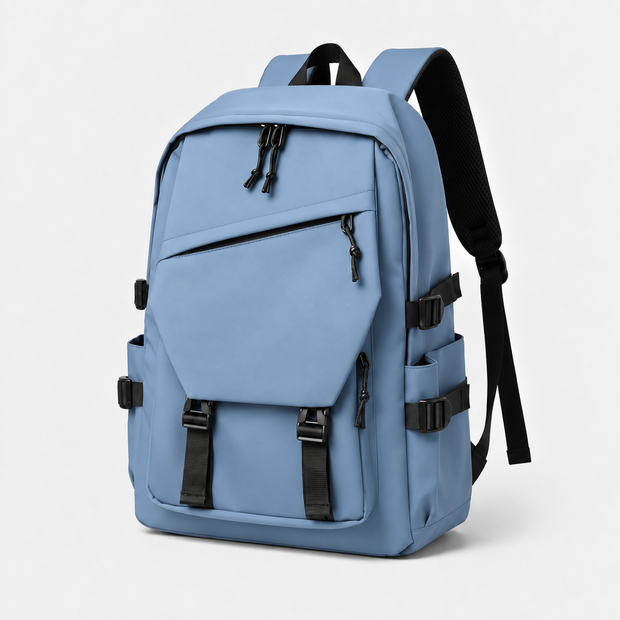 Large Capacity 15.6" Laptop Backpack with USB Charging Port & Anti-Theft Hidden Pockets
