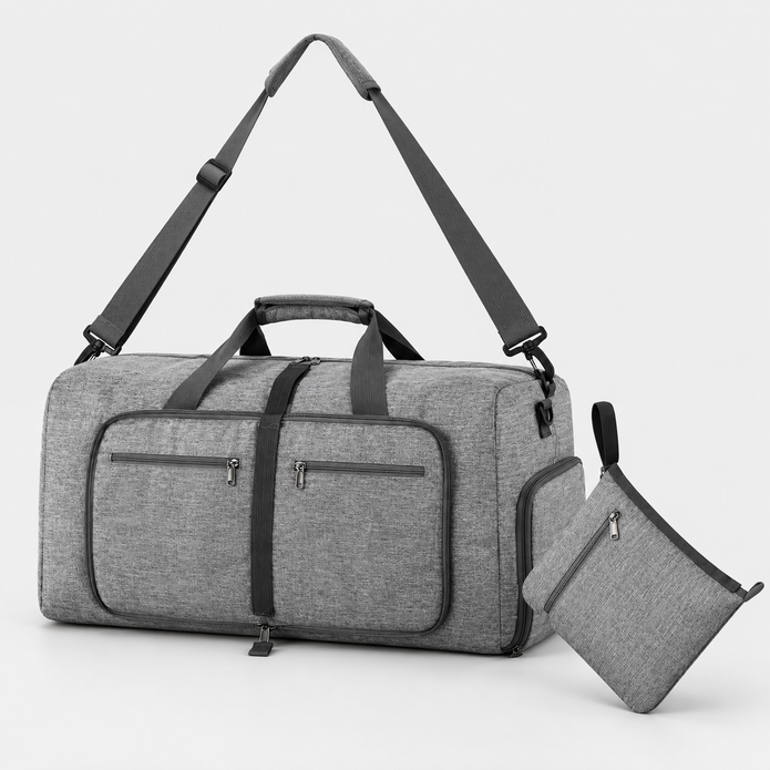 Rucsac de voiaj extensibil, aprobat pentru avion, cu pompă manuală
