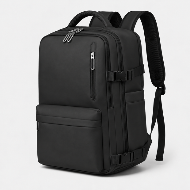 Flight Approved Travel Laptop Backpack 15.6 Inch with USB Charging Port