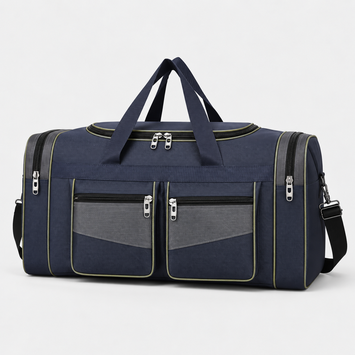 Geantă de voiaj XXL pentru bagaje - Geantă de sport/voiaj tip Duffel cu multiple buzunare, pentru camping în aer liber