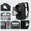 Rucsac de călătorie compresibil, cu pompă electrică, 60L, extensibil