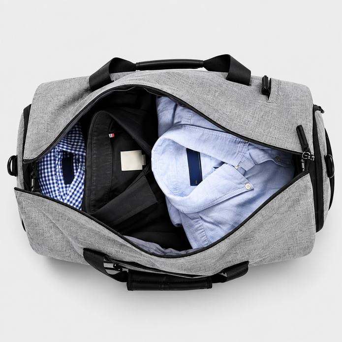 Borsa porta-abiti da viaggio convertibile da 36L con tracolla