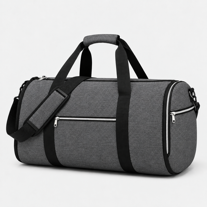 2-in-1 Convertible Garment Duffel Bag – Water-Repellent Carry-On Travel Bag with Garment Suit Storage
