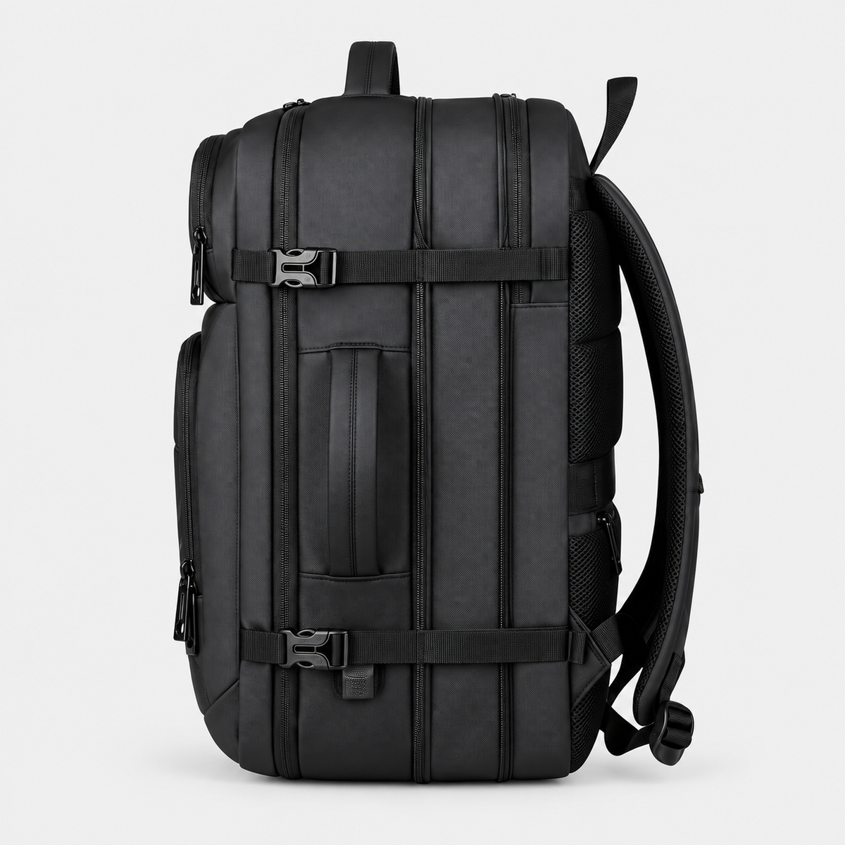 Rucsac de voiaj cu compresie prin vacuum, extensibil, de 40L, cu compartiment pentru laptop