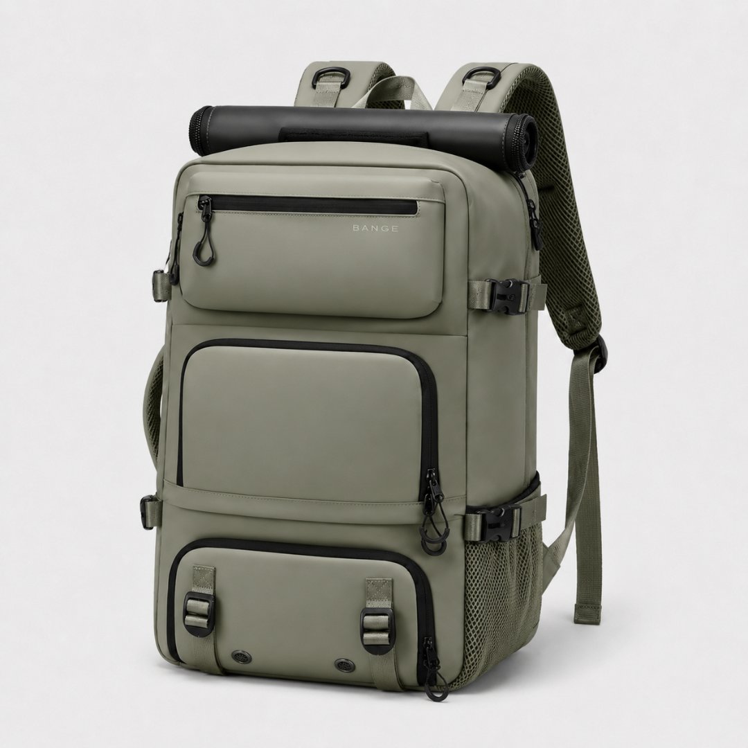 Waterproof Multi-Compartment Commuter Backpack - Organized Daily Carry
