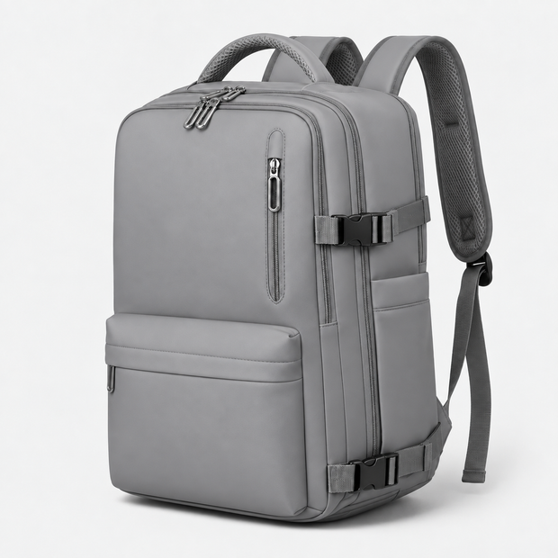 Flight Approved Travel Laptop Backpack 15.6 Inch with USB Charging Port