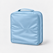 Borsa da viaggio portatile per articoli da toilette con fascia per il manico del bagaglio e scomparti multipli