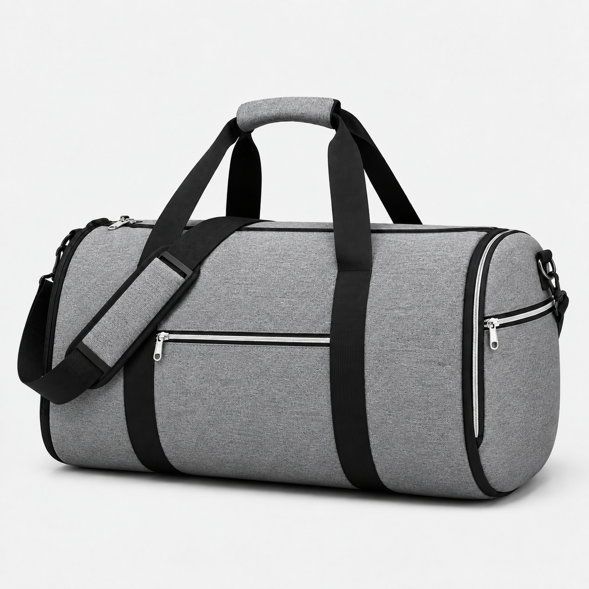 2-in-1 Convertible Garment Duffel Bag – Water-Repellent Carry-On Travel Bag with Garment Suit Storage