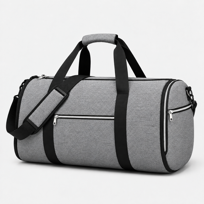 2-in-1 Convertible Garment Duffel Bag – Water-Repellent Carry-On Travel Bag with Garment Suit Storage