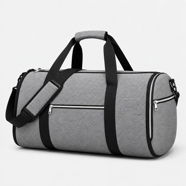 2-in-1 Convertible Garment Duffel Bag – Water-Repellent Carry-On Travel Bag with Garment Suit Storage