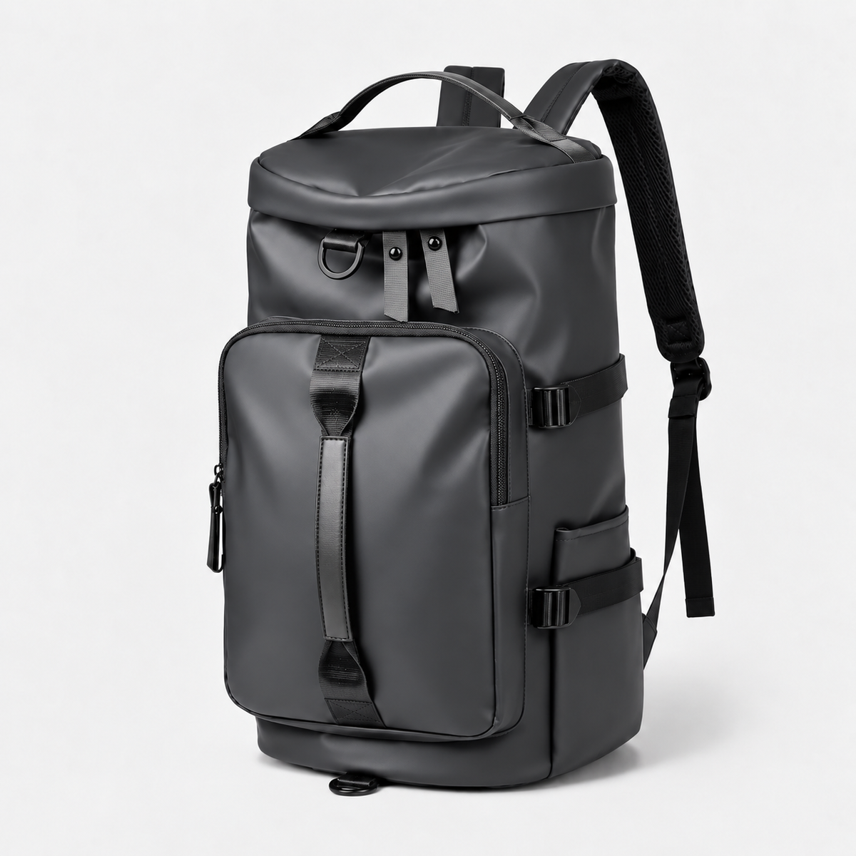 Rucsac de voiaj tip geantă sport, omologat pentru bagajul de mână, cu compartiment pentru pantofi