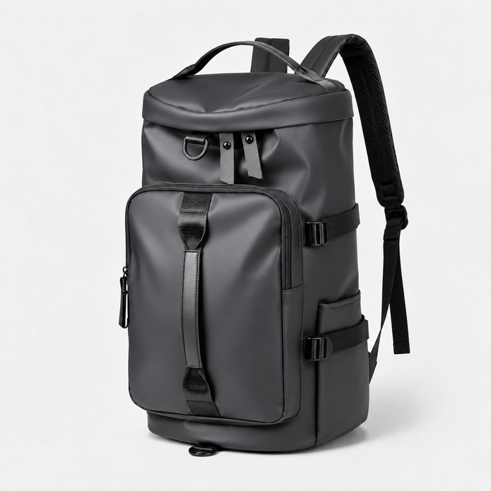 Rucsac de voiaj tip geantă sport, omologat pentru bagajul de mână, cu compartiment pentru pantofi