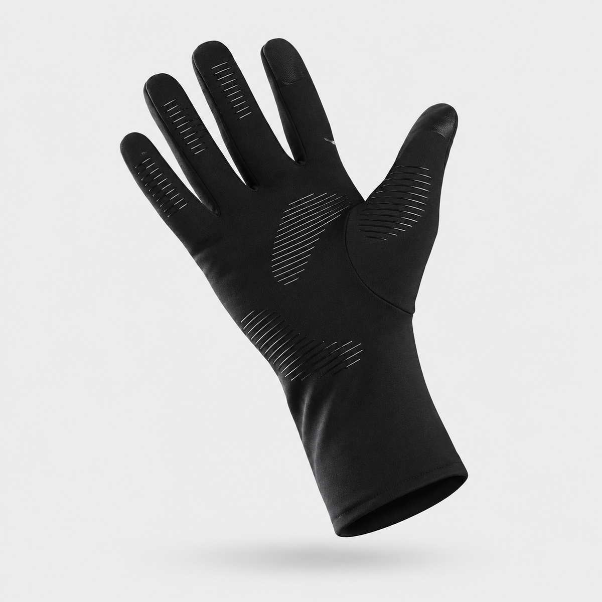 Lightweight Thermal Winter Sports Gloves – Windproof Touchscreen Running Gloves with Anti-Slip Silicone Grip