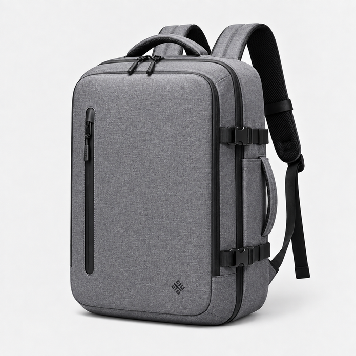15.6-Inch Laptop Vacuum Compression Travel Backpack - Convertible Carry-On Bag