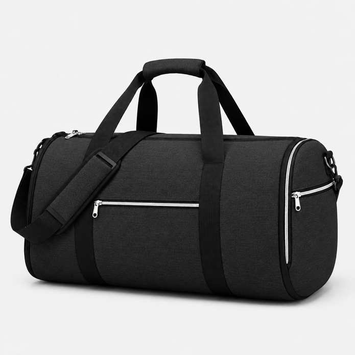 2-in-1 Convertible Garment Duffel Bag – Water-Repellent Carry-On Travel Bag with Garment Suit Storage