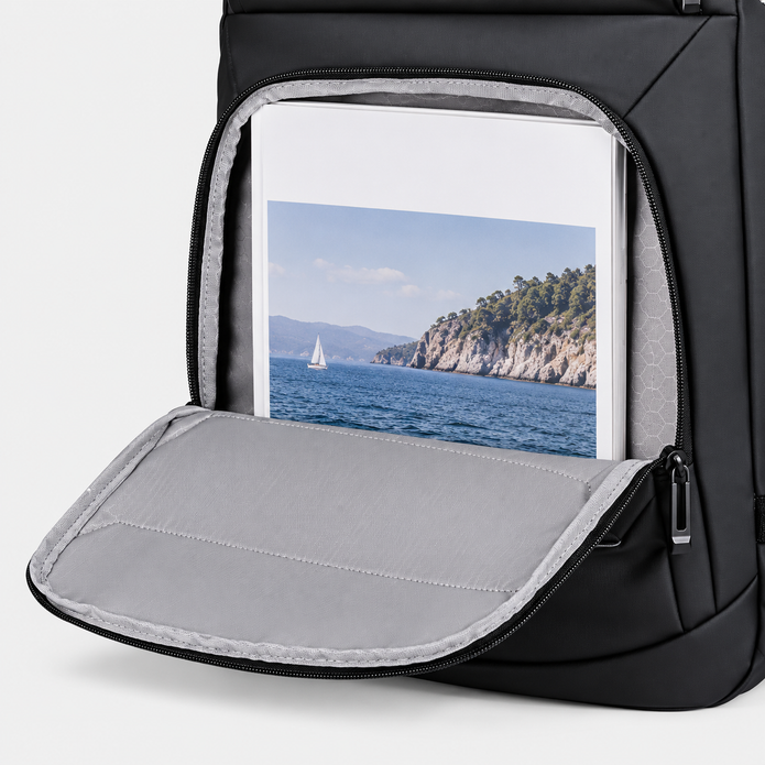 Rucsac de voiaj cu compresie prin vacuum, extensibil, de 40L, cu compartiment pentru laptop