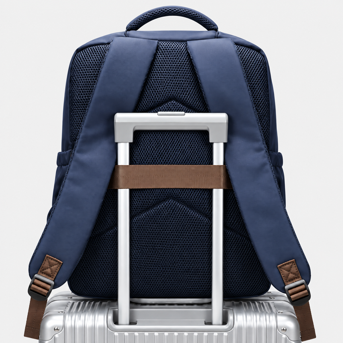 Rucsac de voiaj cu compresie prin vacuum, extensibil, de 40L, cu compartiment pentru laptop