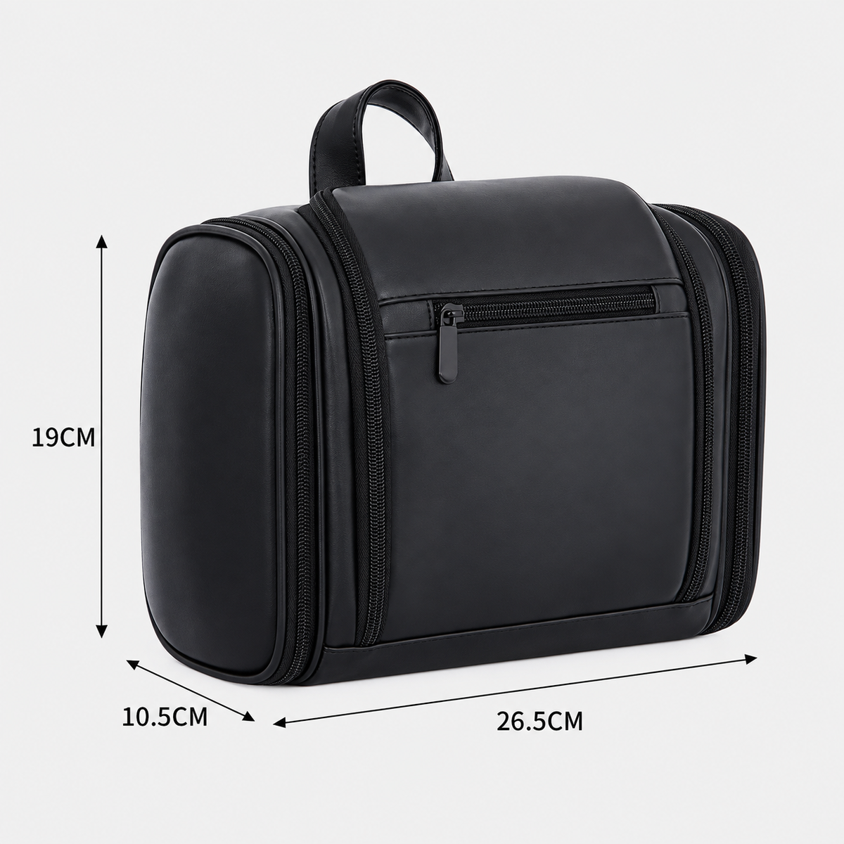 Dimensiuni - Rucsac de voiaj cu compresie prin vacuum, extensibil, de 40L, cu compartiment pentru laptop