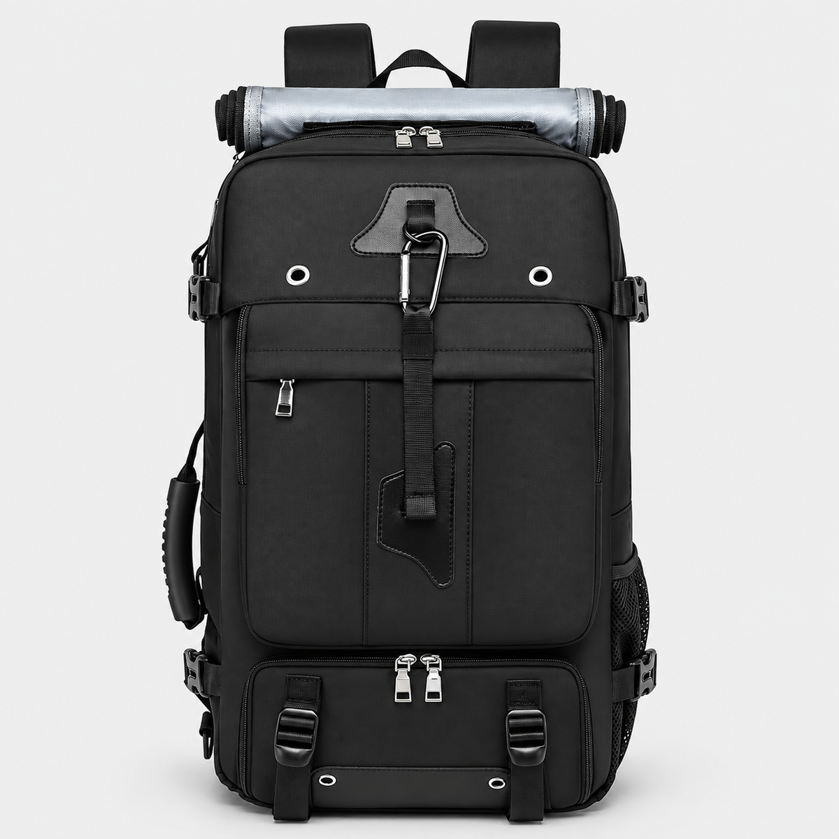 Rucsac de călătorie și geantă de voiaj multifuncțională de 55L cu compartiment pentru laptop de 17,3 inch