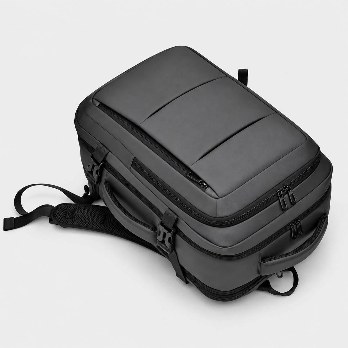 Rucsac de voiaj cu compresie prin vacuum, extensibil, de 40L, cu compartiment pentru laptop