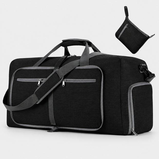 Rucsac de voiaj extensibil, aprobat pentru avion, cu pompă manuală