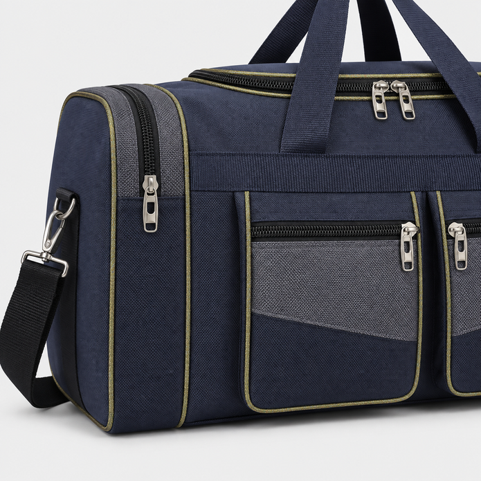 Geantă de voiaj XXL pentru bagaje - Geantă de sport/voiaj tip Duffel cu multiple buzunare, pentru camping în aer liber