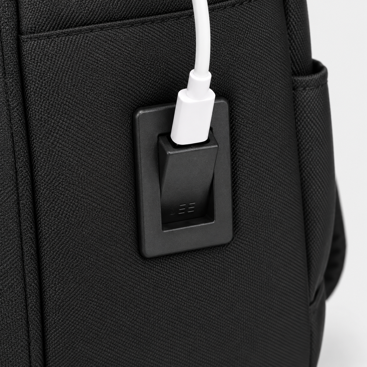 Rucsac de voiaj extensibil cu compresie prin vid de 60L, cu pompă de aer electrică și încuietoare TSA
