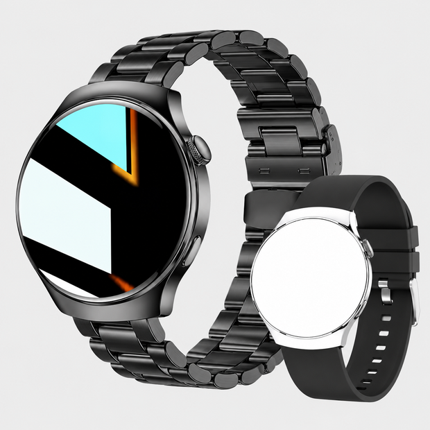 Unisex Bluetooth Smartwatch with HD Touchscreen – Wireless Phone Calling, Message Notifications & Activity Tracker