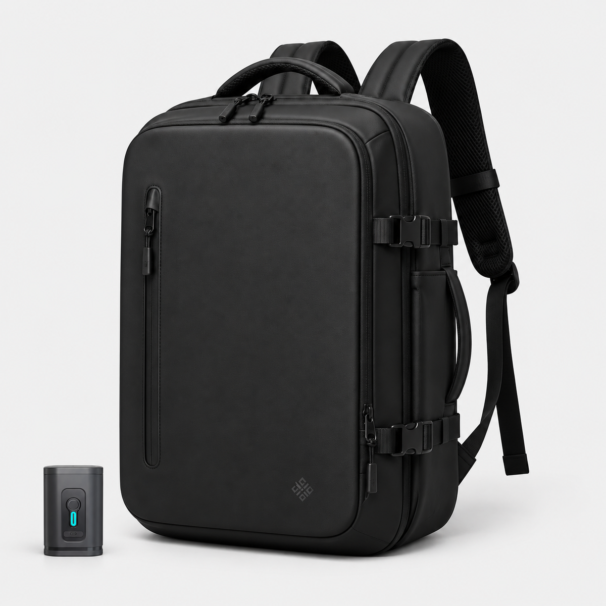 15.6-Inch Laptop Vacuum Compression Travel Backpack - Convertible Carry-On Bag