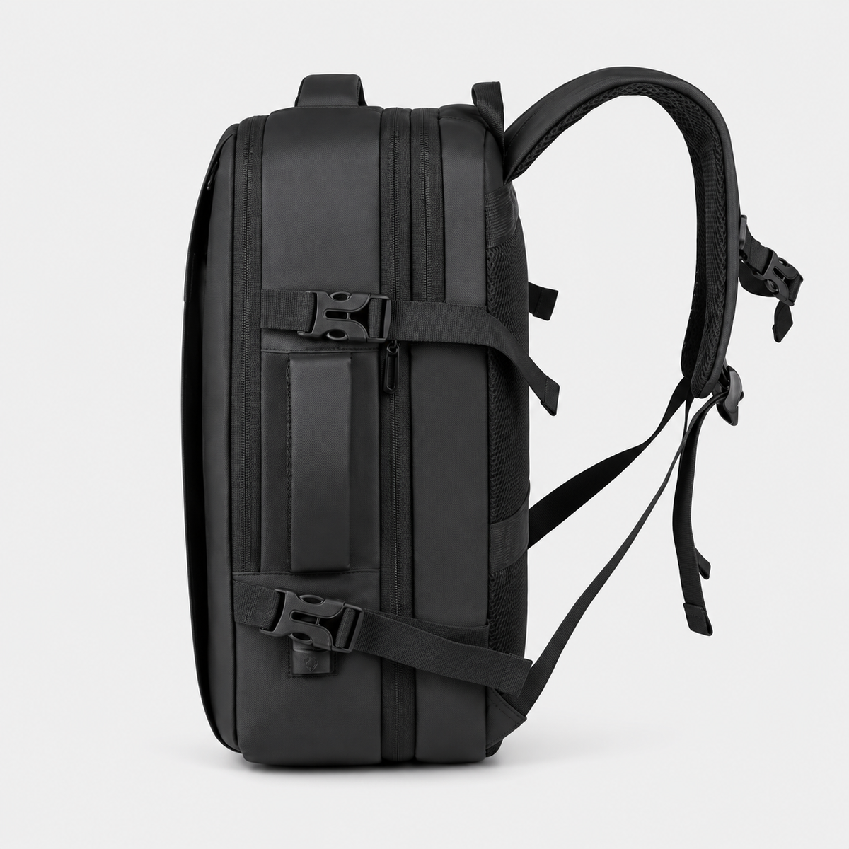 Rucsac de voiaj cu compresie prin vacuum, extensibil, de 40L, cu compartiment pentru laptop