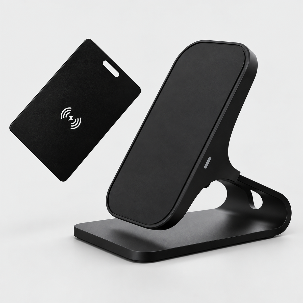 Ultra-Slim Smart Wallet Tracker Card for Apple Find My – Wireless Rechargeable Item Finder Locator Tag