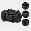 Rucsac de voiaj cu compresie prin vacuum, extensibil, de 40L, cu compartiment pentru laptop