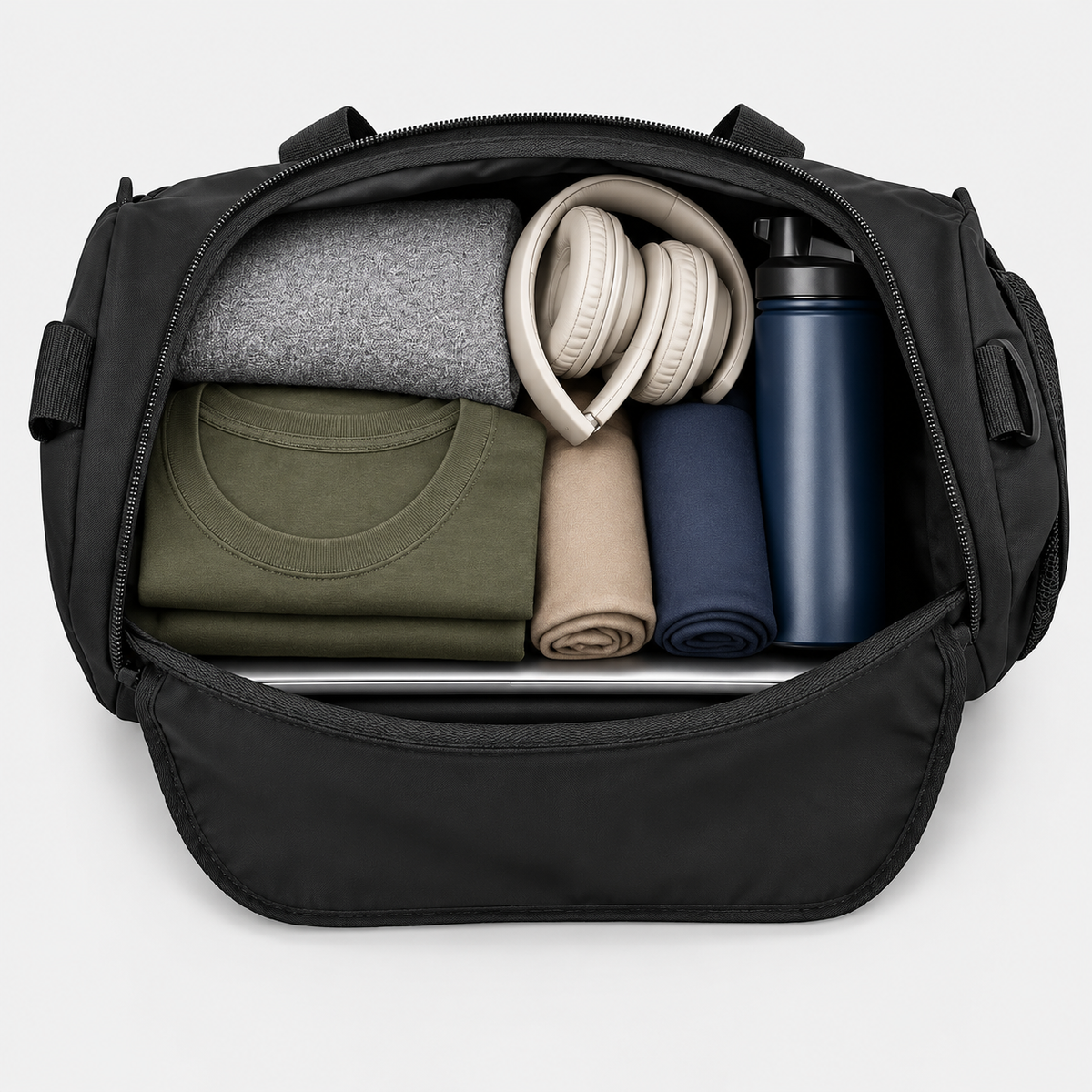 Geantă de voiaj XXL pentru bagaje - Geantă de sport/voiaj tip Duffel cu multiple buzunare, pentru camping în aer liber