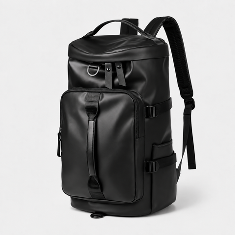 Rucsac de voiaj tip geantă sport, omologat pentru bagajul de mână, cu compartiment pentru pantofi