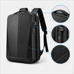 Hard Shell Anti-Theft Expandable Laptop Backpack 17 Inch Waterproof Commuter Bag
