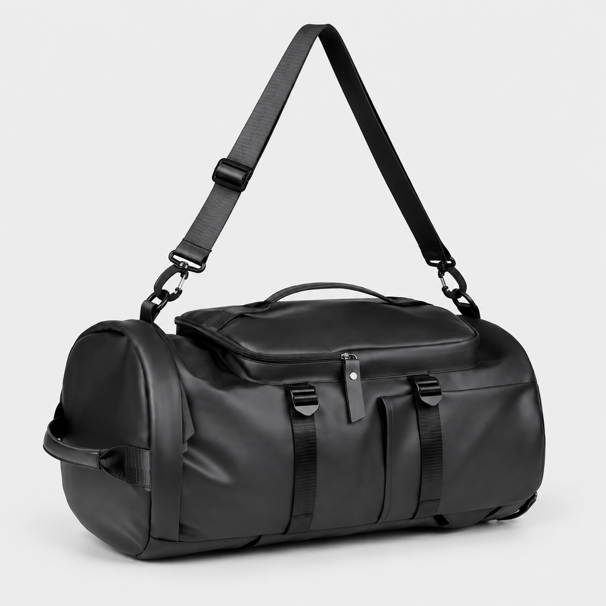 Rucsac de voiaj tip geantă sport, omologat pentru bagajul de mână, cu compartiment pentru pantofi