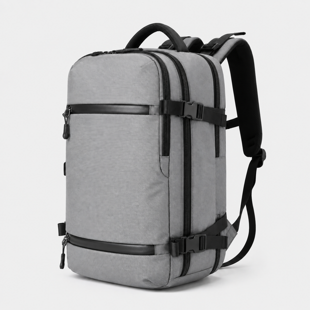17 Inch Water-Resistant Travel Backpack with Laptop Compartment
