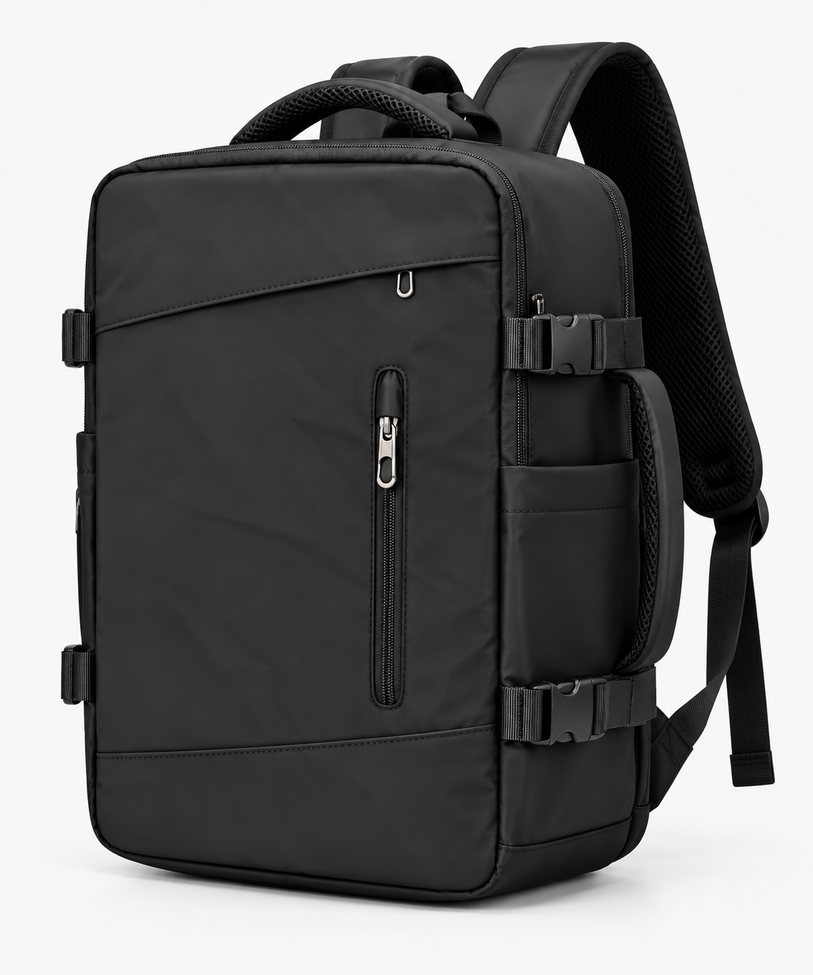 Rucsac de voiaj cu compresie prin vacuum, extensibil, de 40L, cu compartiment pentru laptop